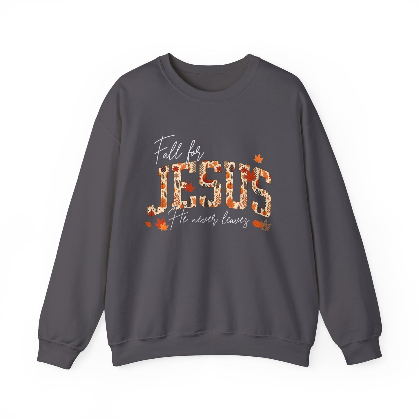 Harvest Faith Crewneck: Fall for Jesus in Cozy Style