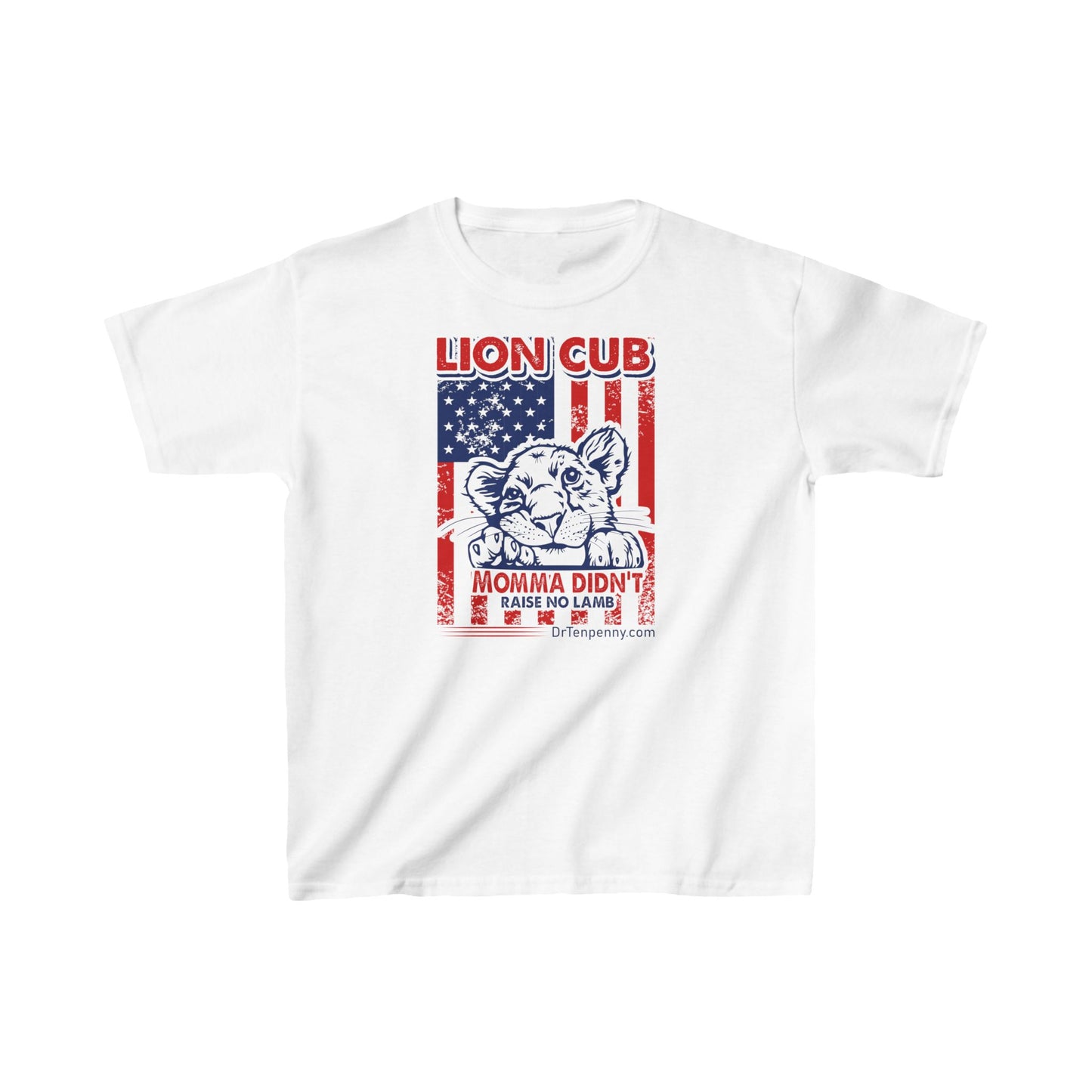 Kids Momma's Little Lion Heavy Cotton™ Tee