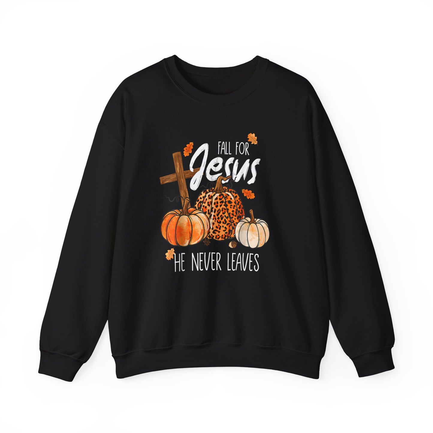 Fall for Jesus EcoSmart® Sweatshirt – Warmth, Faith & Sustainability Combined