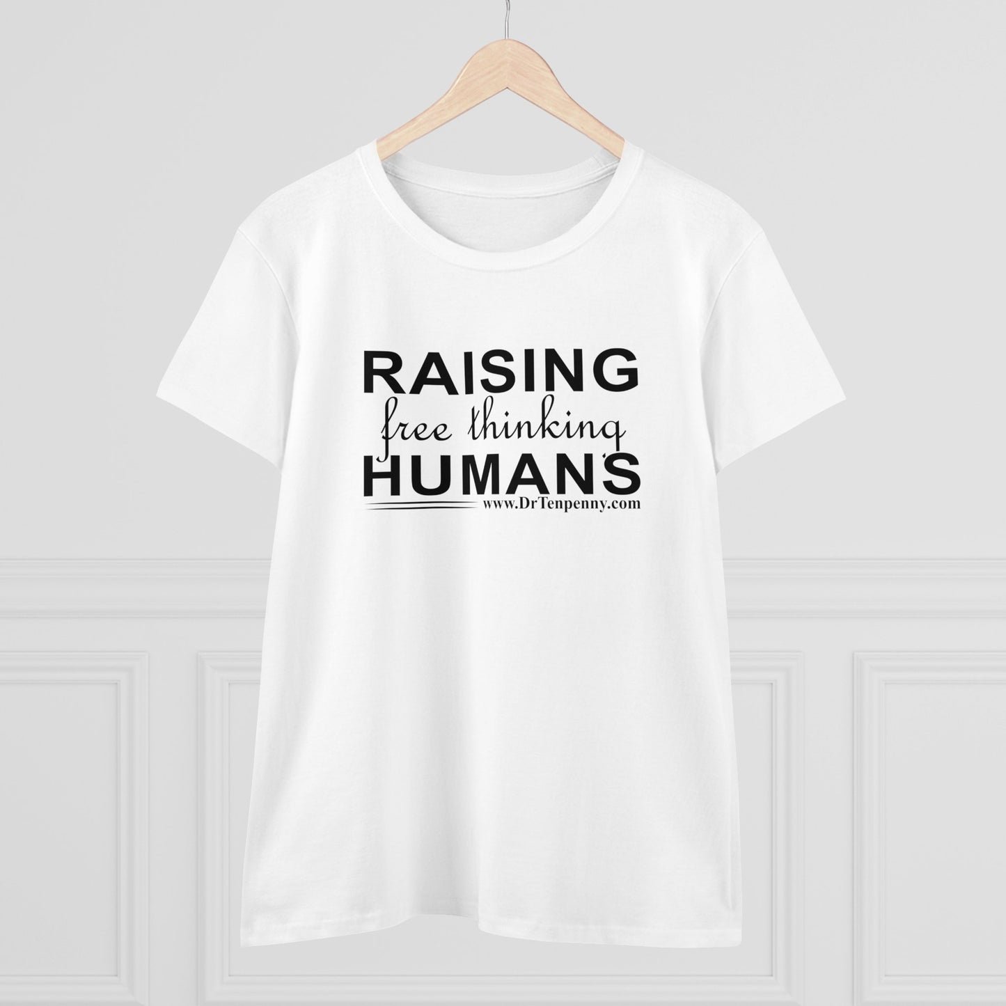 Free Thinking Women's Midweight Cotton Tee