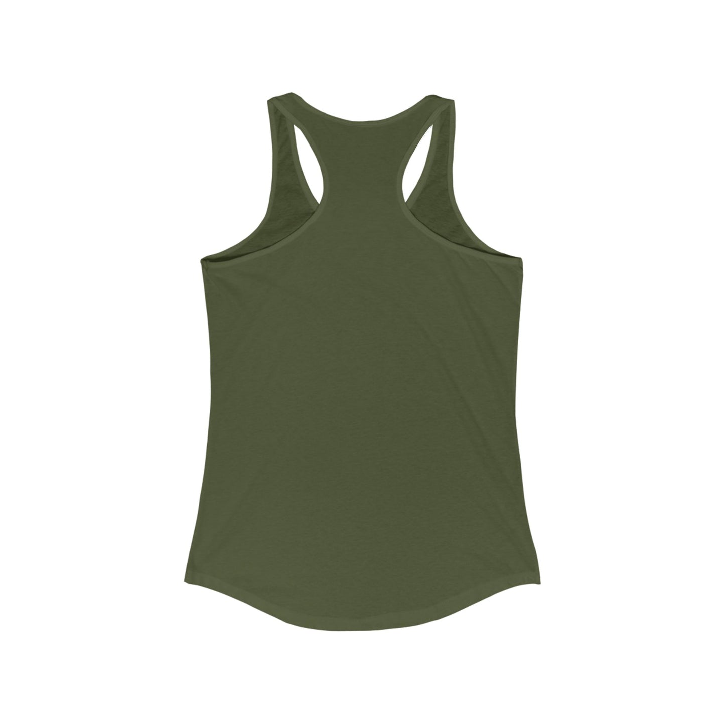 Jesus is Coming Racerback Tank