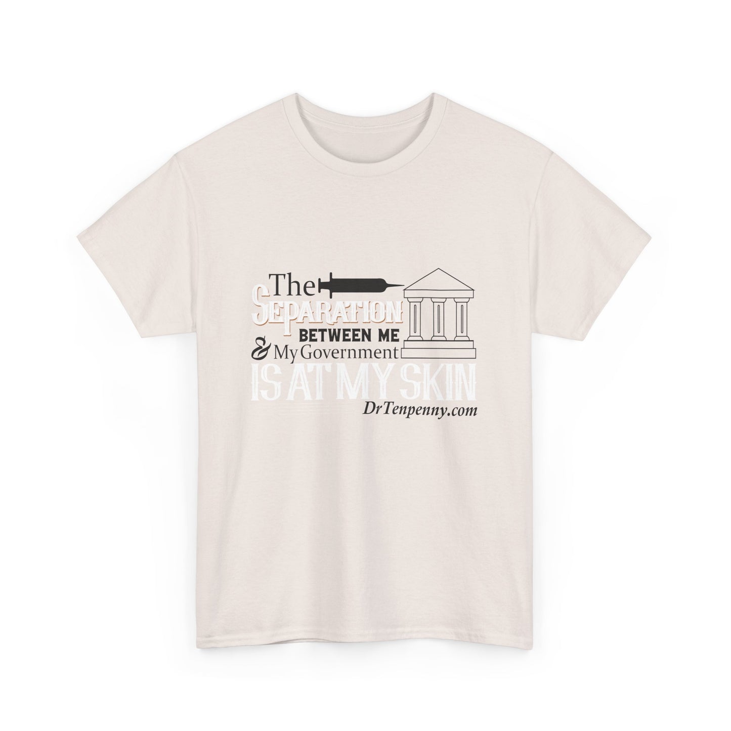 Bold Statement Tee – 'The Separation Between Me & My Government