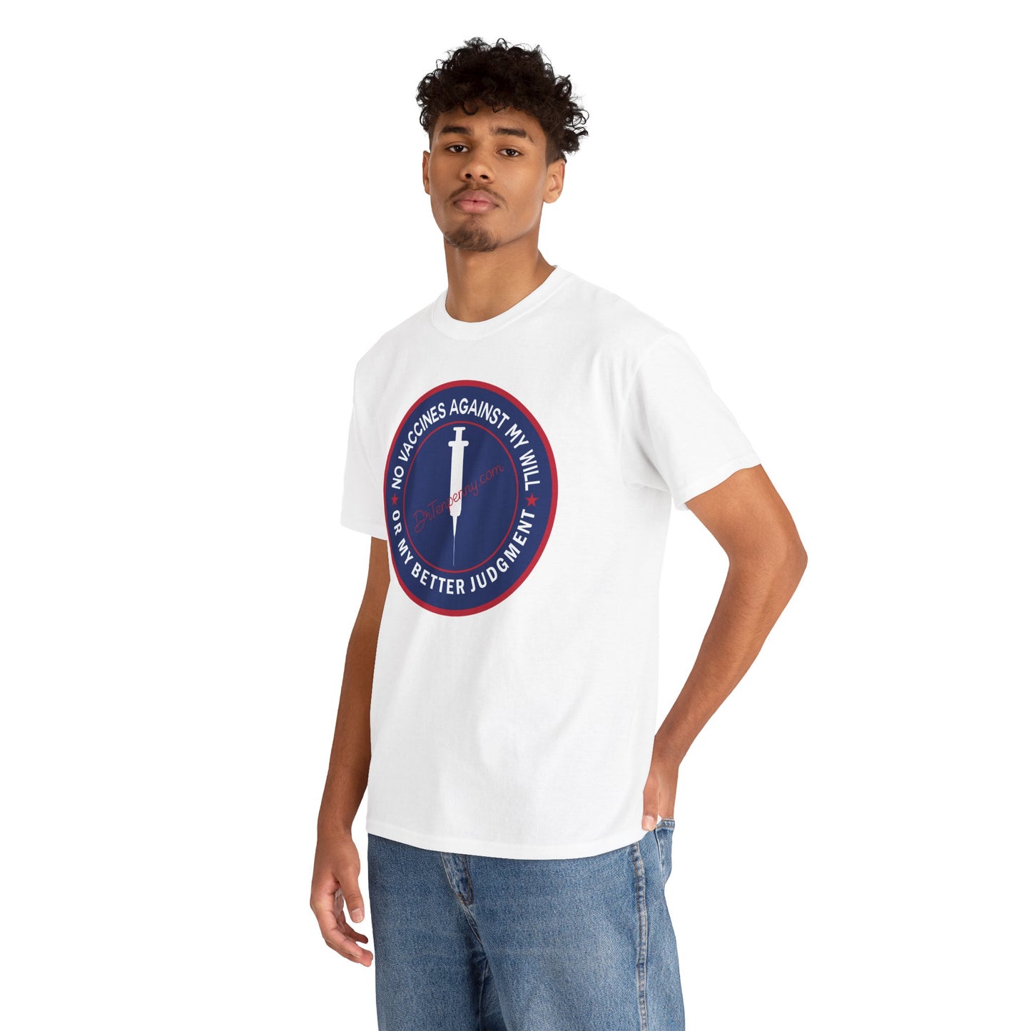 No Against My Will Men's Heavy Cotton Tee