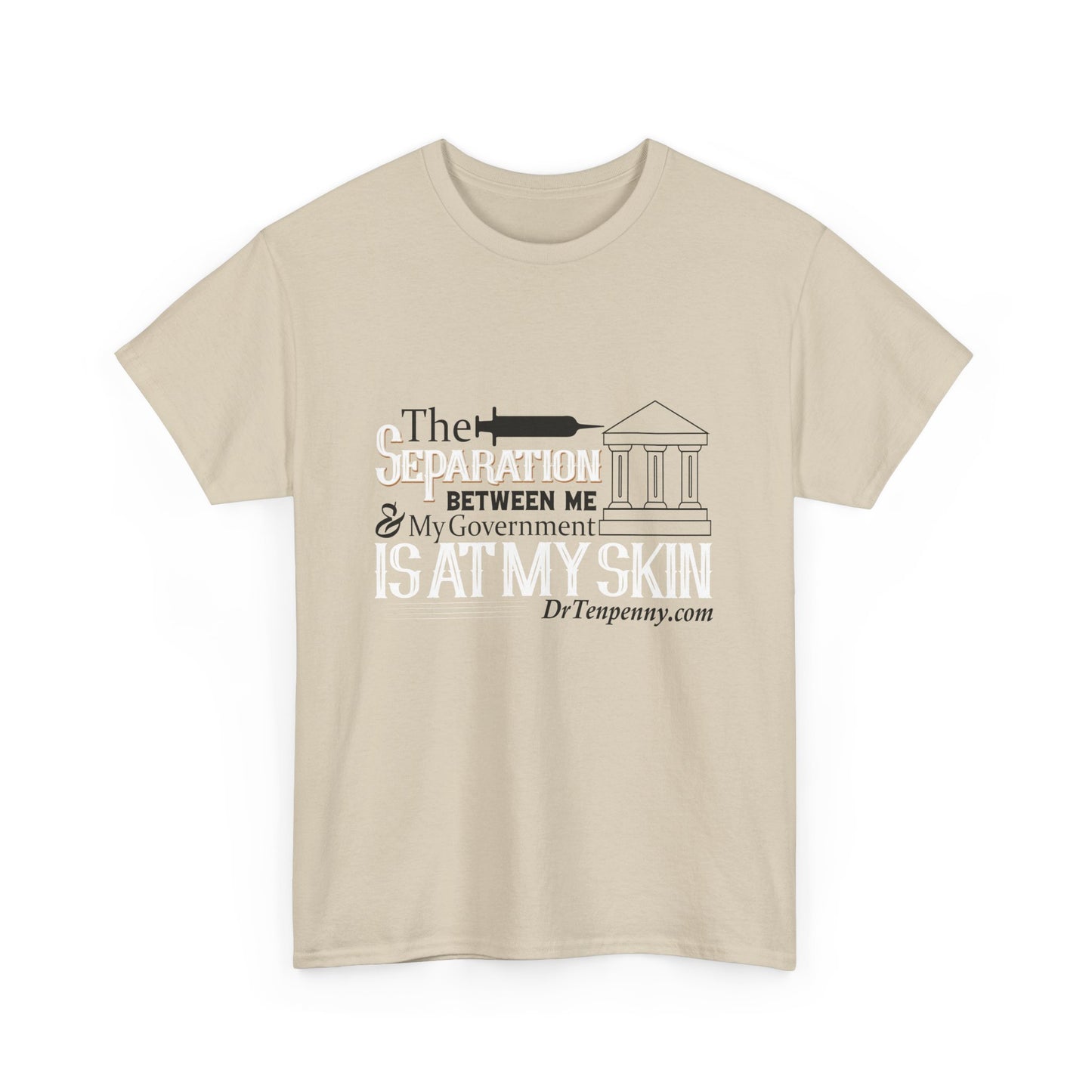 Bold Statement Tee – 'The Separation Between Me & My Government