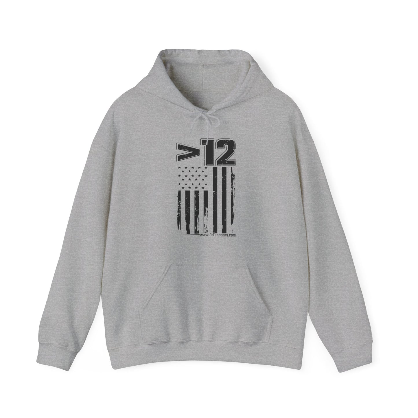 >12 Hooded Sweatshirt