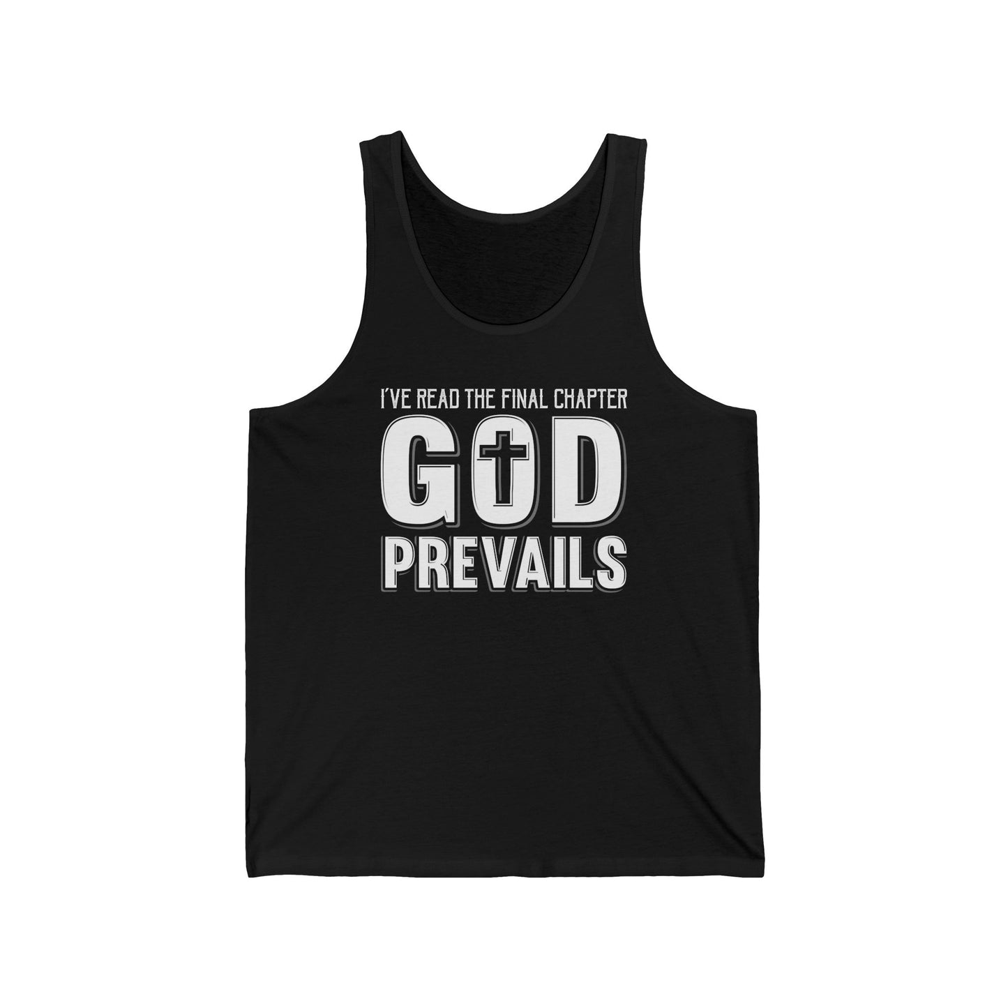 God Prevails Women's Jersey Tank