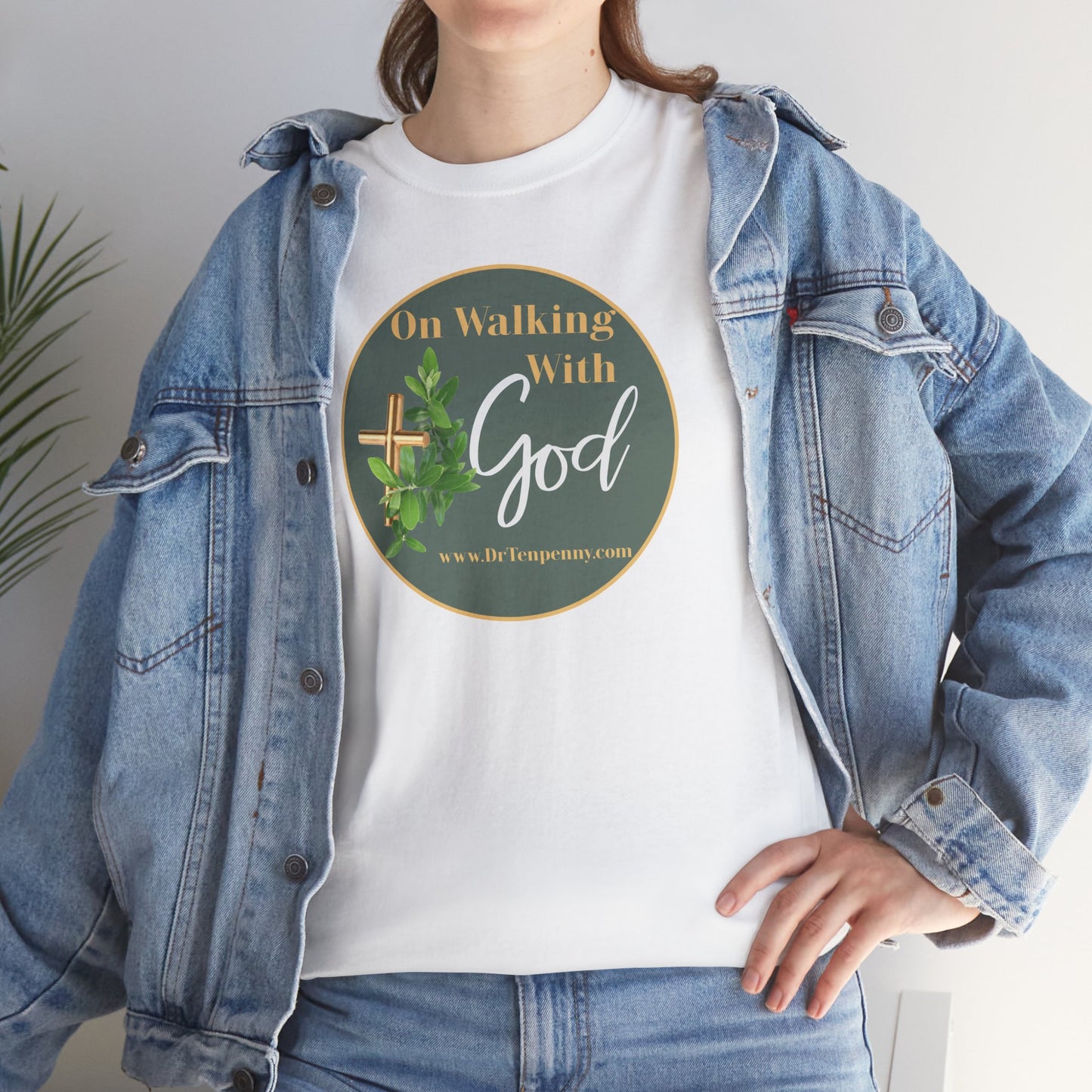 Walking with God Unisex Heavy Cotton Tee