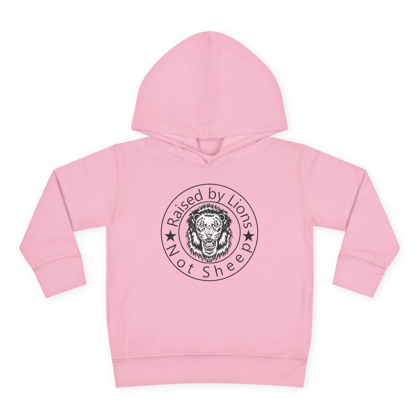 Raised by Lions Toddler Pullover Fleece Hoodie
