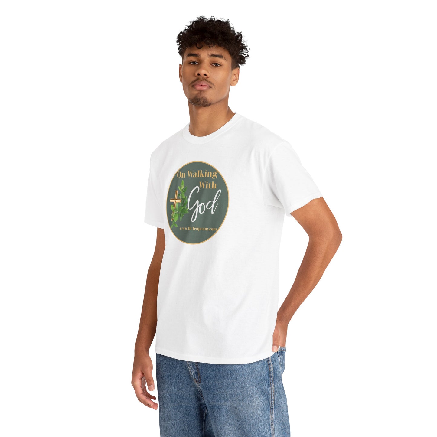 Walking with God Unisex Heavy Cotton Tee