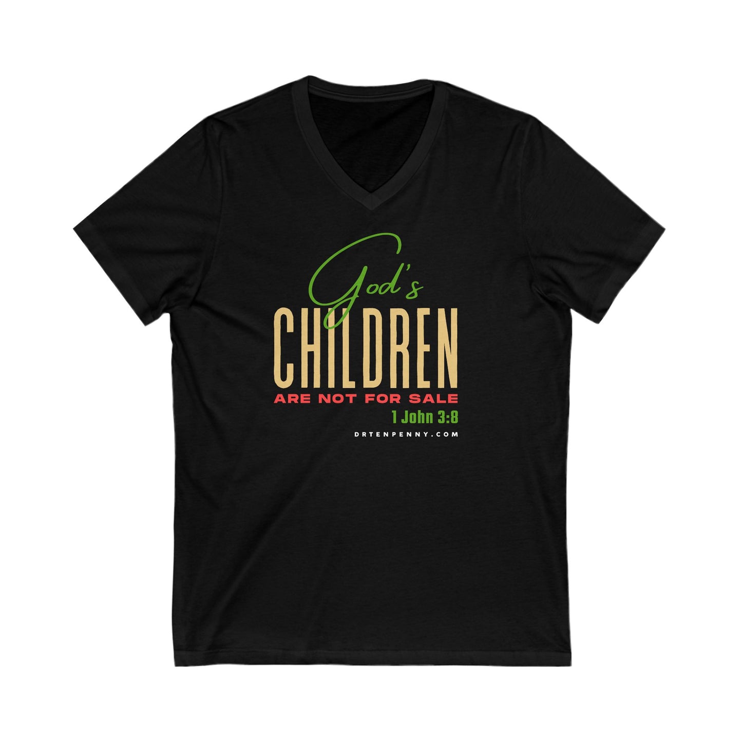 God's Children V-Neck Tee