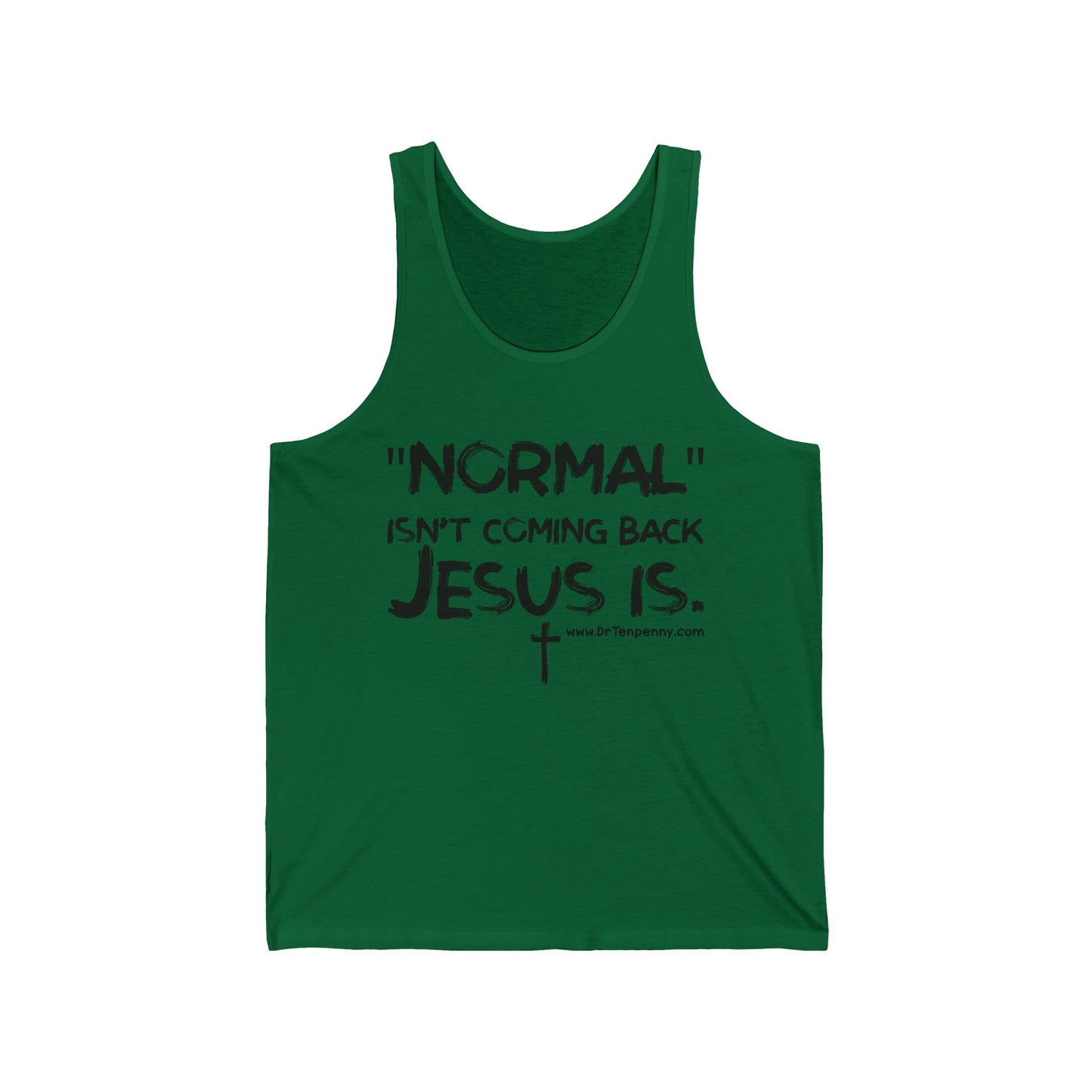 Jesus is Coming Jersey Tank
