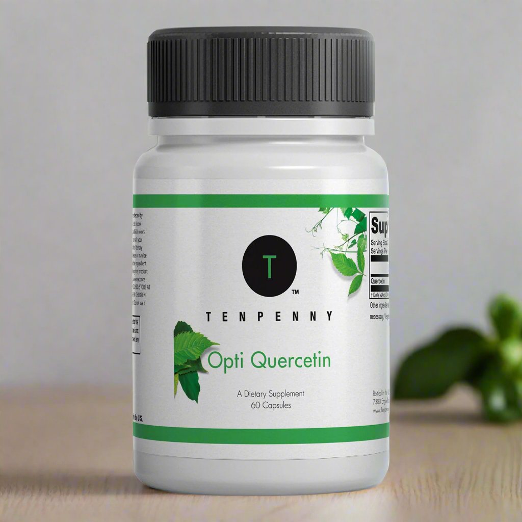 Lifestyle image of Opti Quercetin, daily support for liver health, inflammation, and immune resilience.