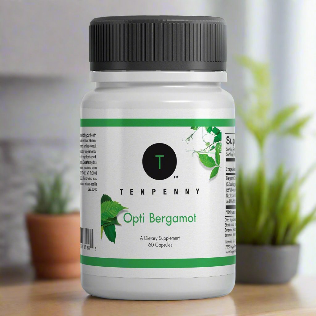 Opti Bergamot lifestyle image highlighting natural support for heart health and cholesterol balance.