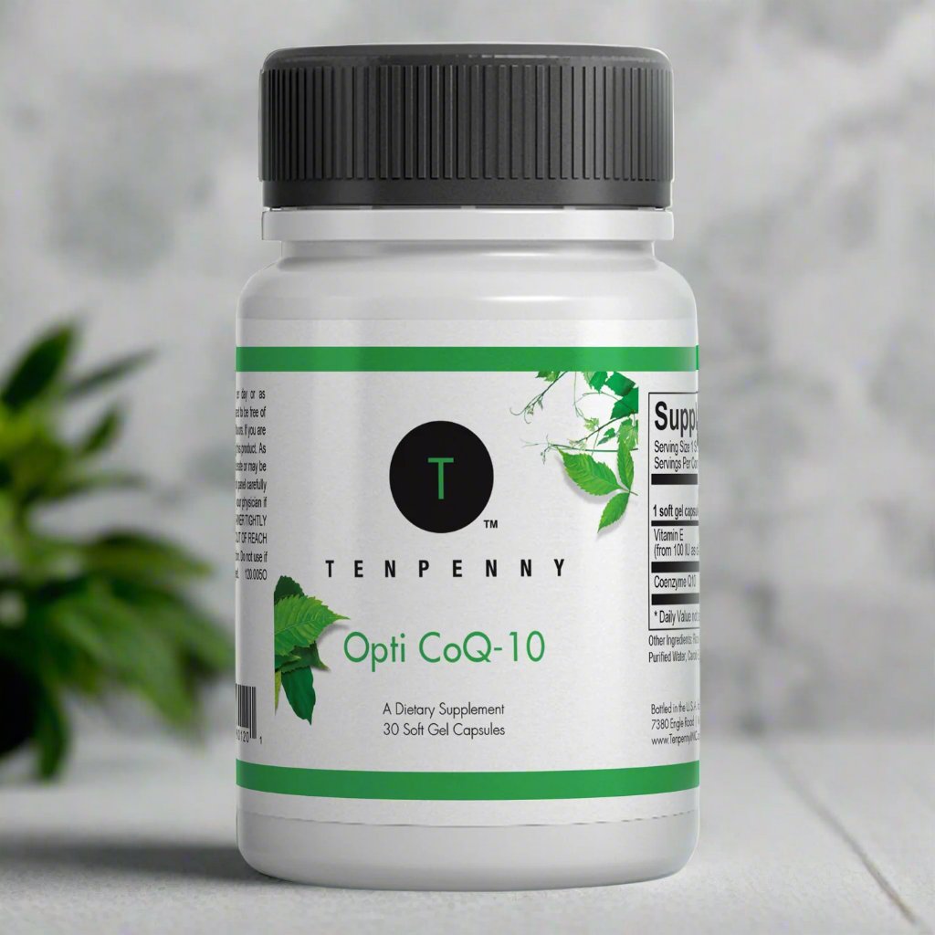 Lifestyle image of Opti CoQ-10, ideal for heart health and cellular energy.