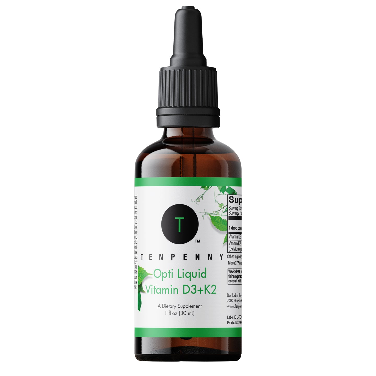 Lifestyle image of Opti Liquid Vitamin D3+K2, essential supplement for bone, heart, and immune support.