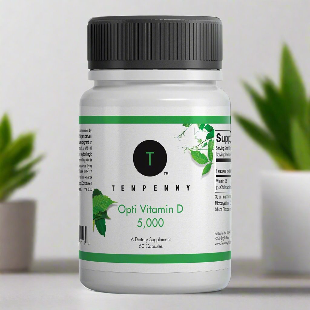 Lifestyle image of Opti Vitamin D 5,000, essential for bone, cardiovascular, and immune support.