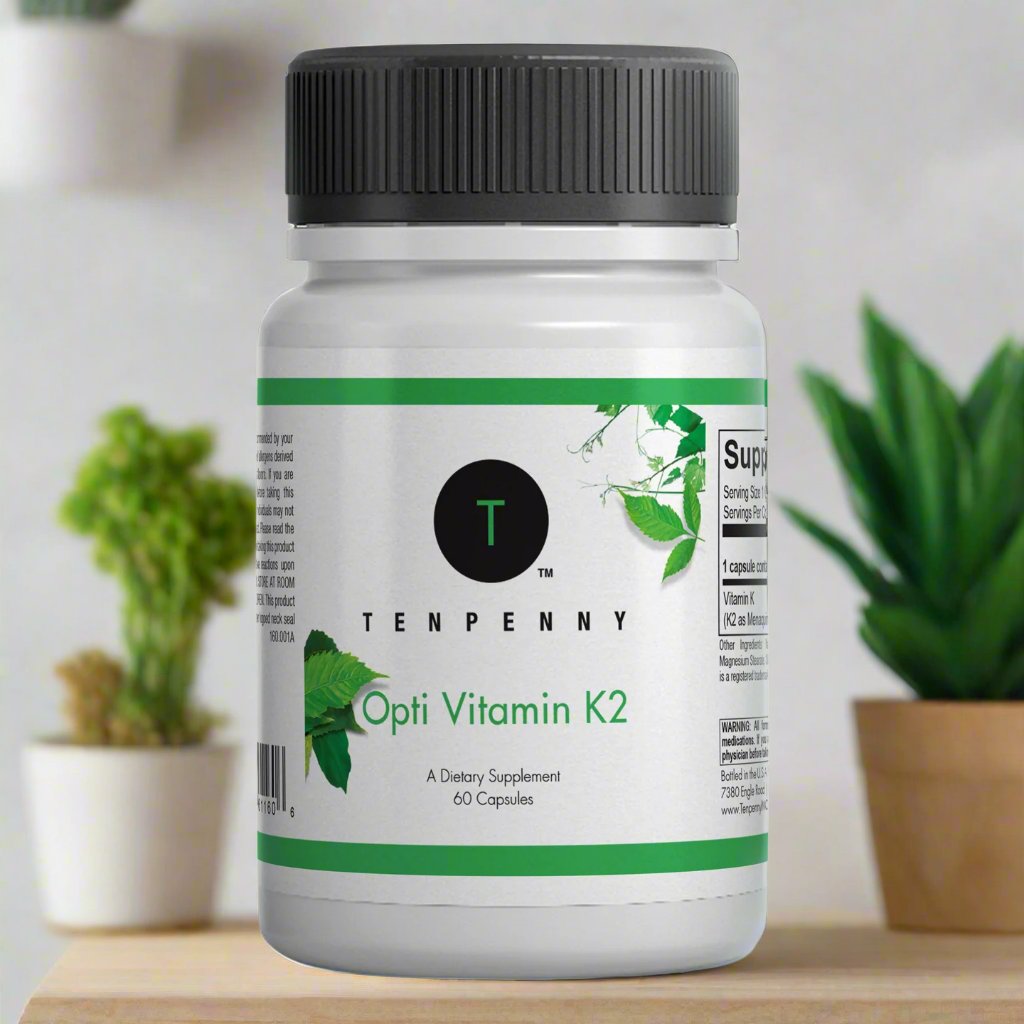 Lifestyle image of Opti Vitamin K2, ideal for bone density and cardiovascular support.