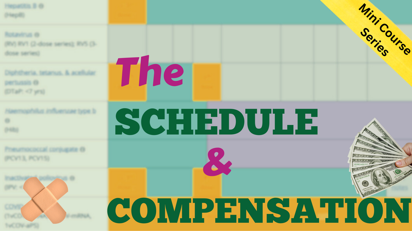 The Schedule & Compensation - Mini Course Series 3