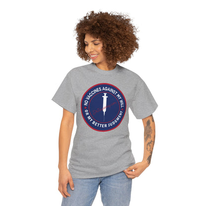 No Against My Will Men's Heavy Cotton Tee