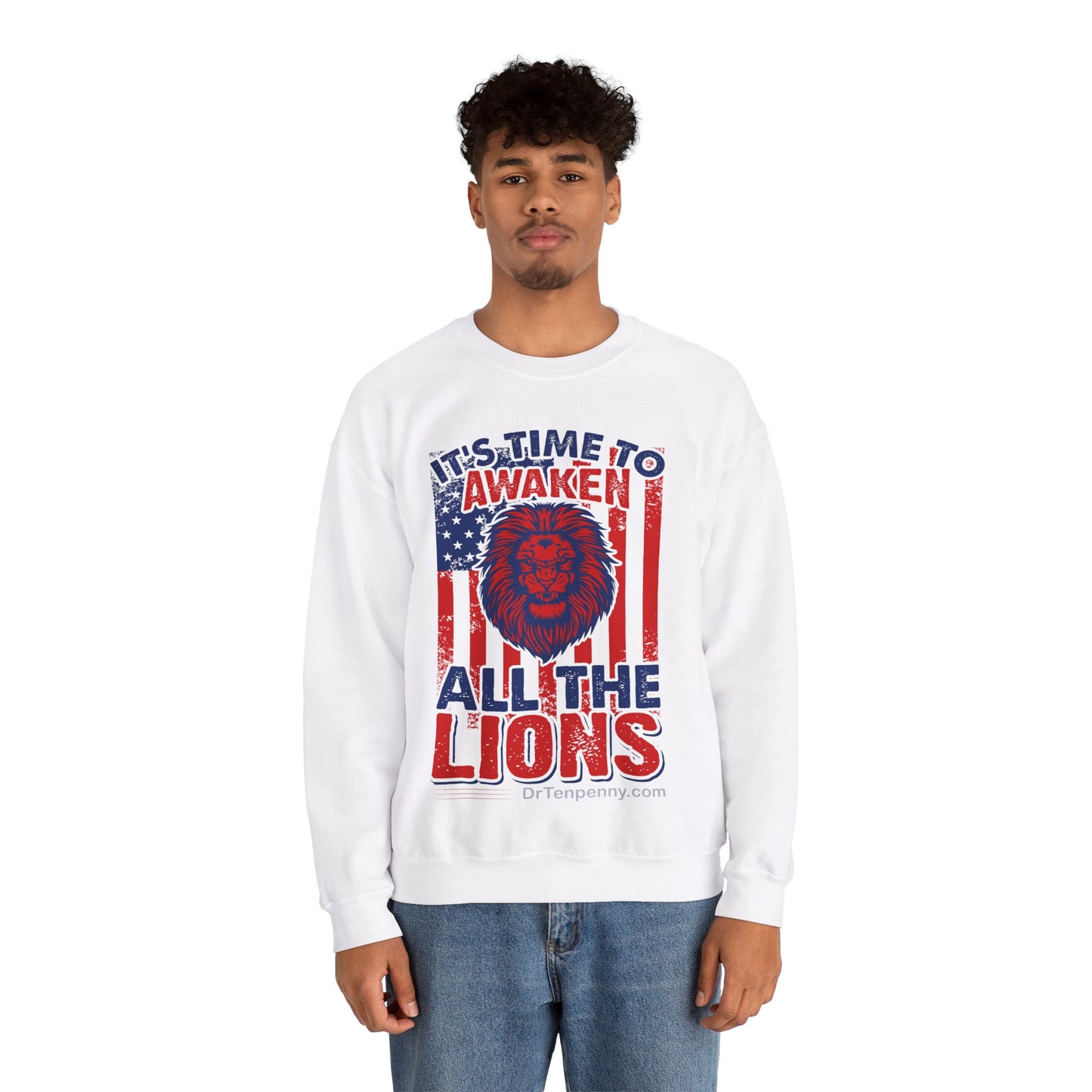 Awaken the Lions- Unisex Heavy Blend™ Crewneck Sweatshirt