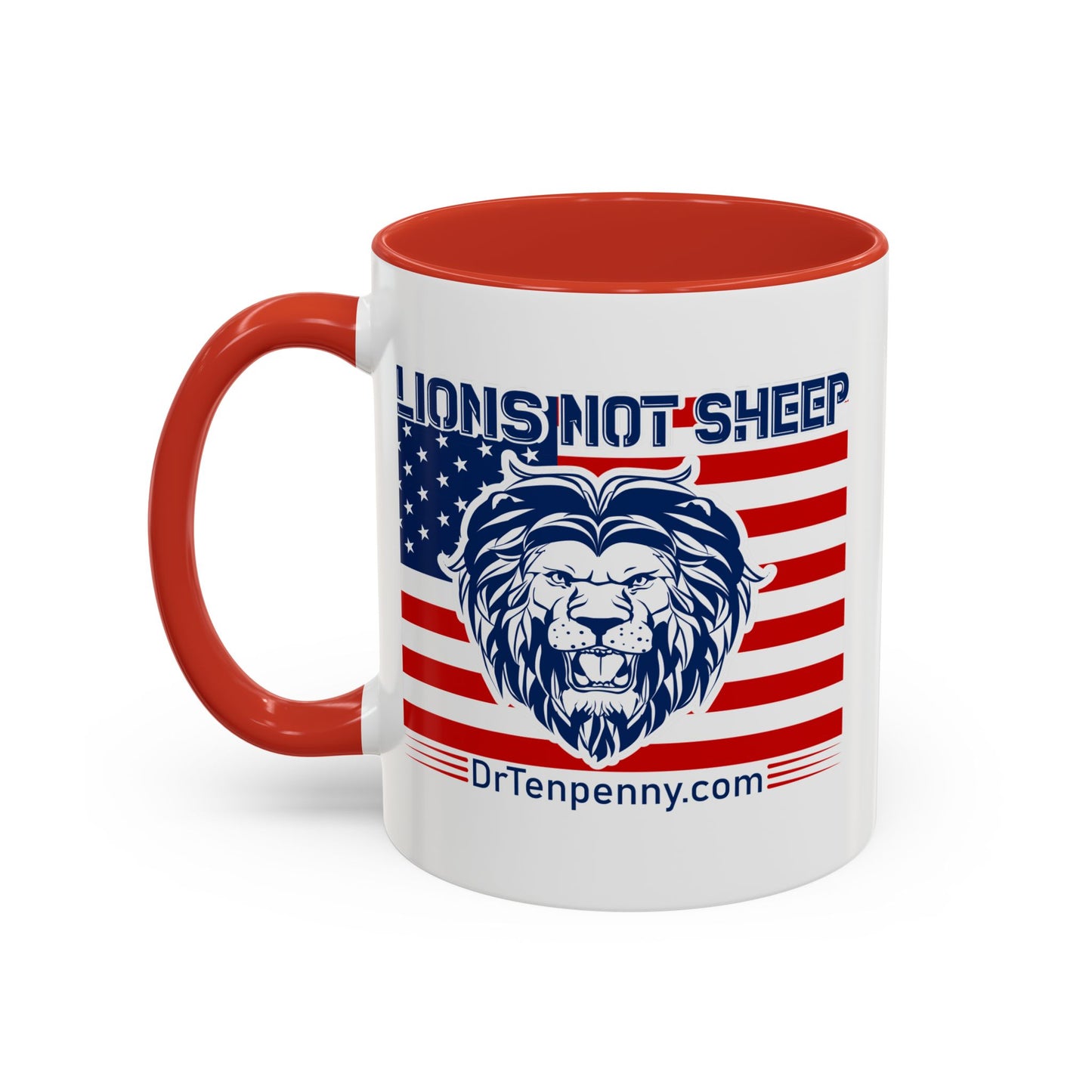 Lion Coffee Mug, 11oz