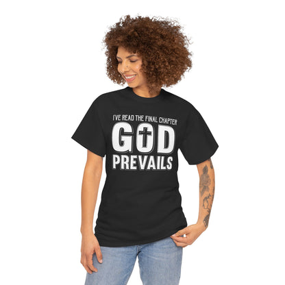 Unisex Cotton Tee- God Prevails!