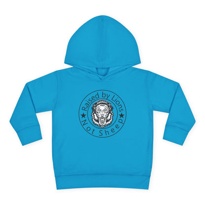 Raised by Lions Toddler Pullover Fleece Hoodie