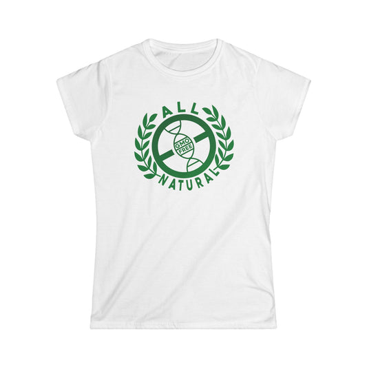 Women's Softstyle Tee- All Natural