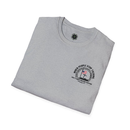 Patriotic Christian T-Shirt – Front & Back Statement Tee on Faith and Freedom