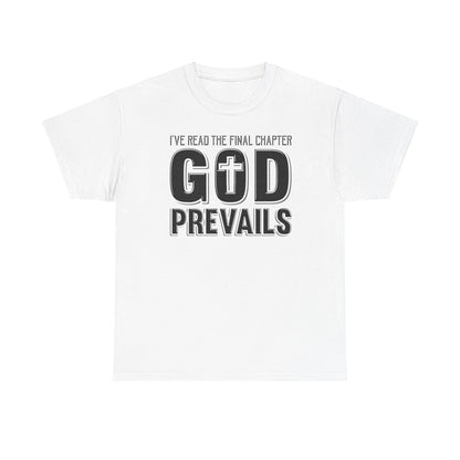 Unisex Cotton Tee- God Prevails!