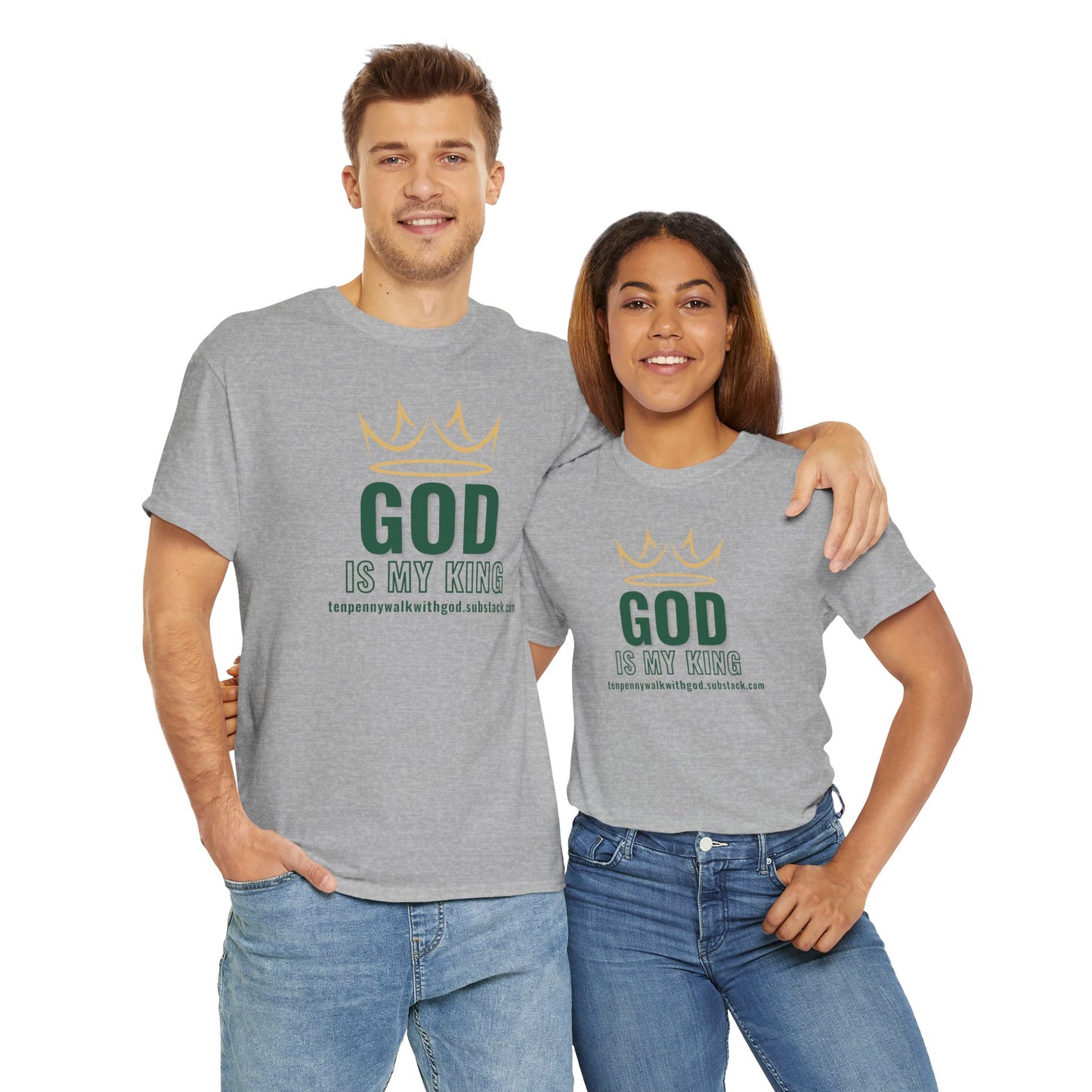 God is King Unisex T-shirt