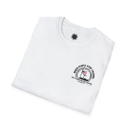 Patriotic Christian T-Shirt – Front & Back Statement Tee on Faith and Freedom