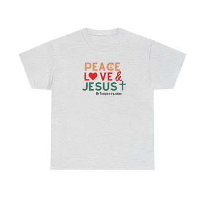 Peace, Love & Jesus T-shirt