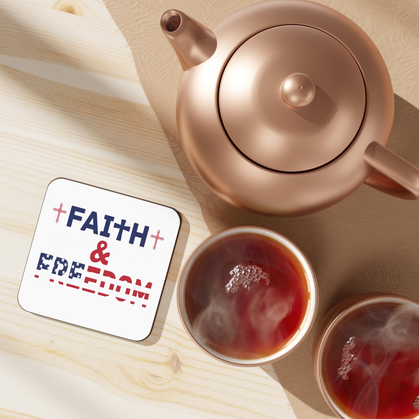 Faith & Freedom Coaster