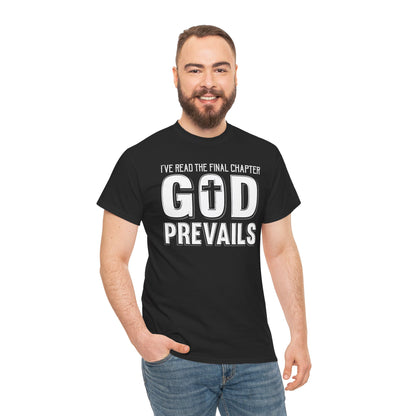 Unisex Cotton Tee- God Prevails!