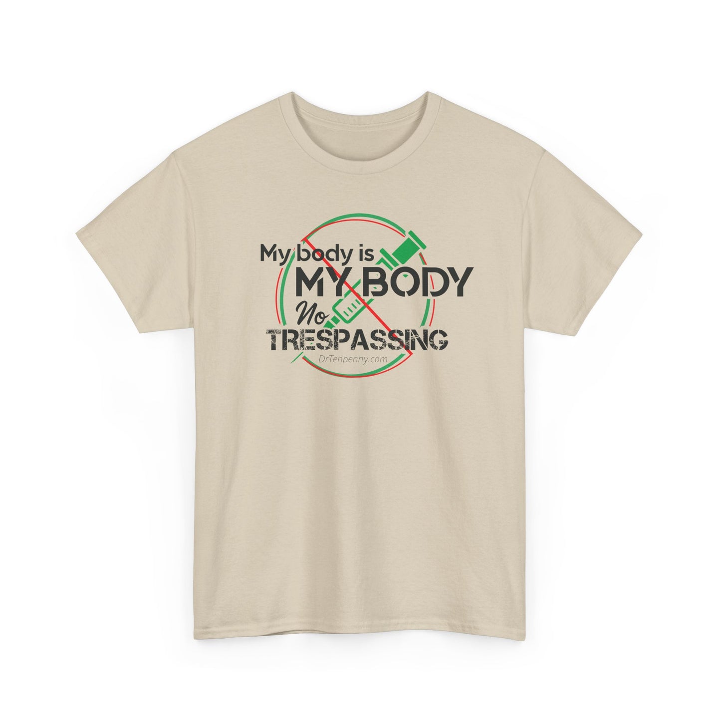 My Body- Women's Heavy Cotton Tee