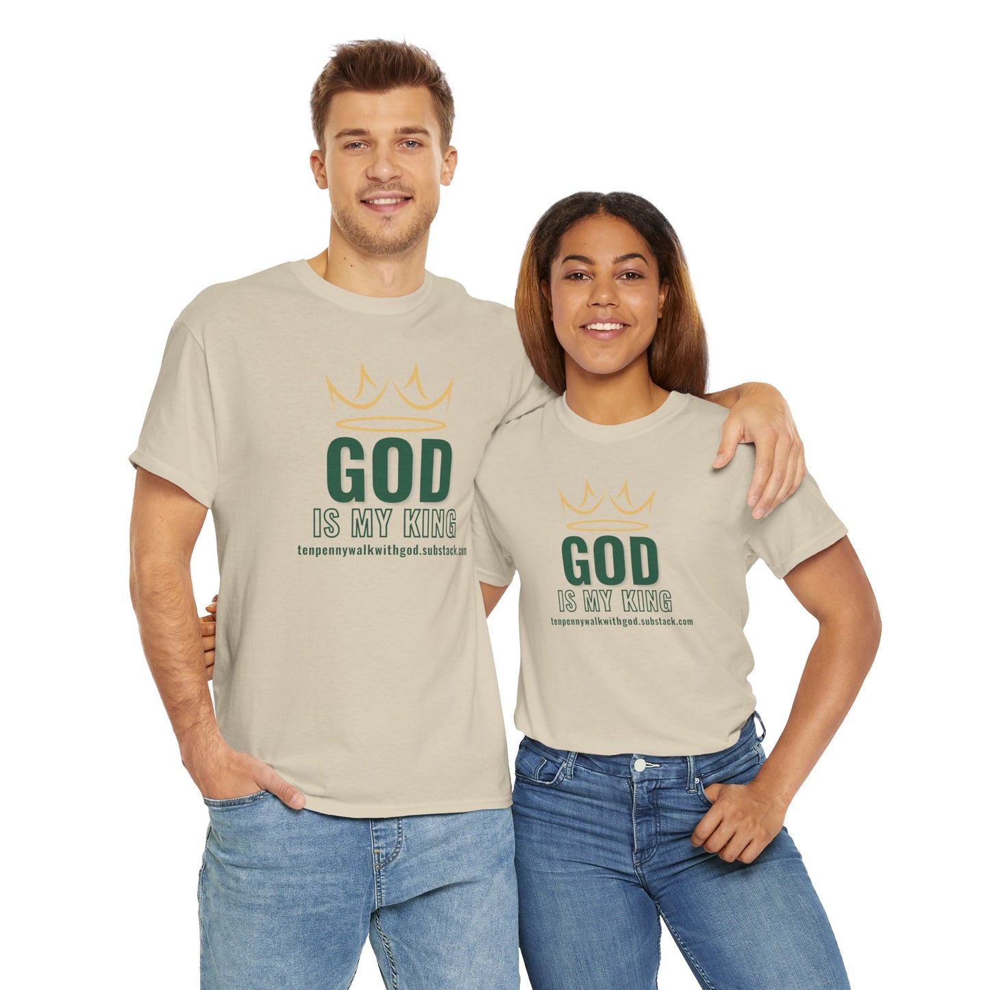 God is King Unisex T-shirt