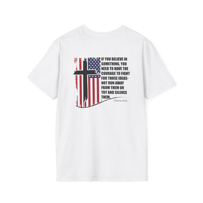 Patriotic Christian T-Shirt – Front & Back Statement Tee on Faith and Freedom