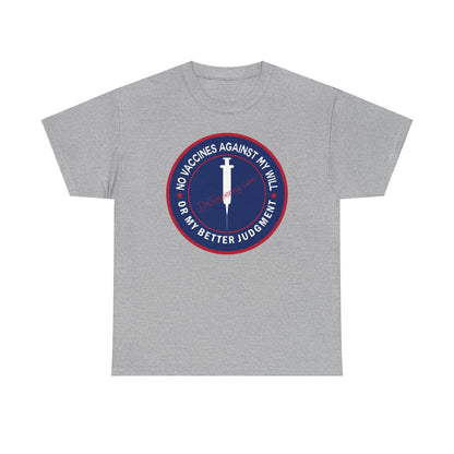 No Against My Will Men's Heavy Cotton Tee