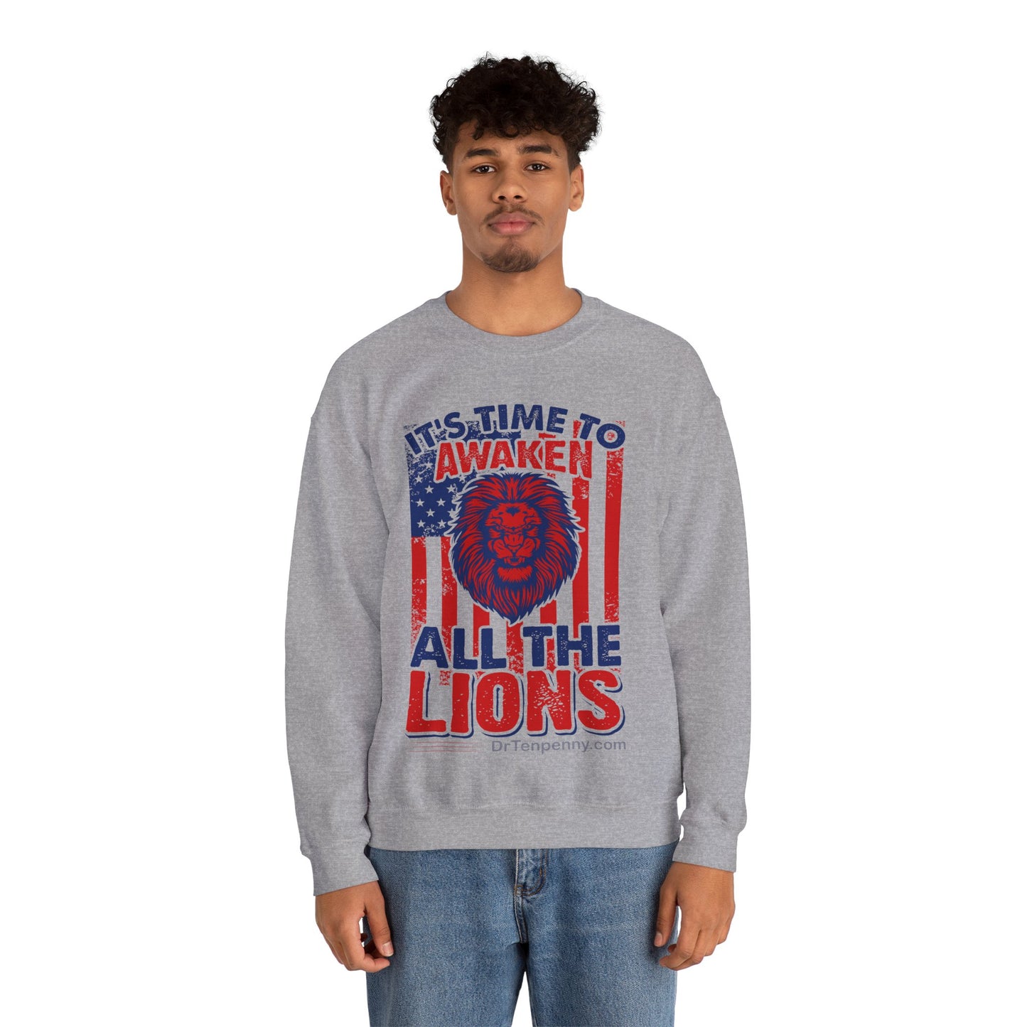 Awaken the Lions- Unisex Heavy Blend™ Crewneck Sweatshirt