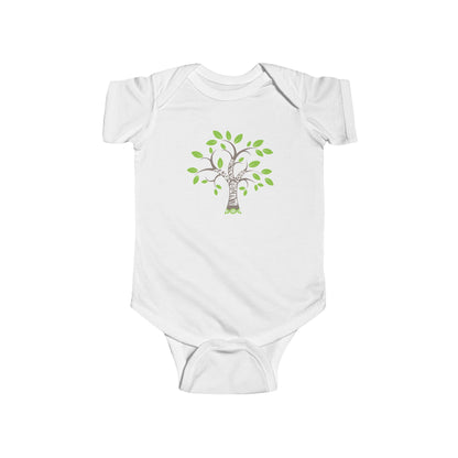 Infant Happy Healthy Tree Onesie