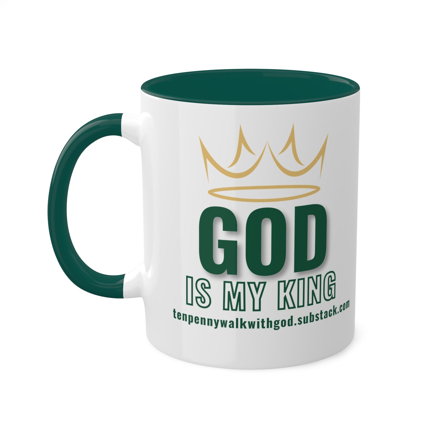 God is King Mug, 11oz