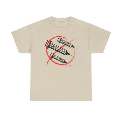 Unisex Heavy Cotton Tee- No Forced