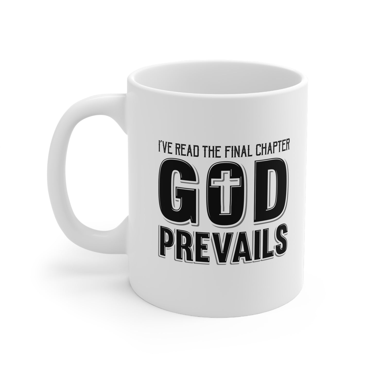 God Prevails Mug 11oz