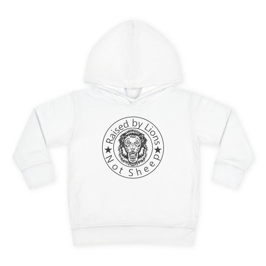 Raised by Lions Toddler Pullover Fleece Hoodie