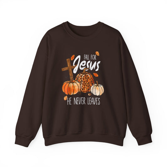 Fall for Jesus EcoSmart® Sweatshirt – Warmth, Faith & Sustainability Combined