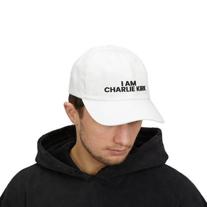 I Am Charlie Kirk Adjustable Cap