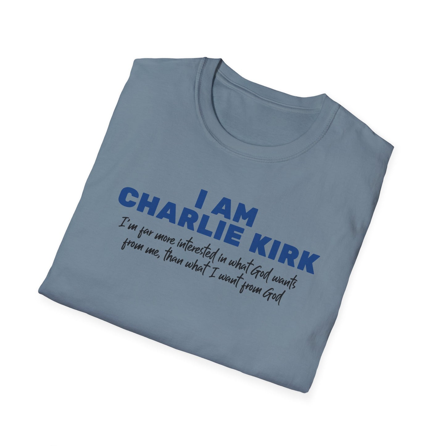 I Am Charlie Kirk Unisex T-Shirt – Bold Statement Tee