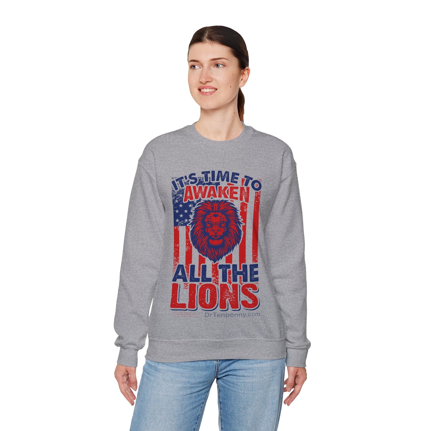 Awaken the Lions- Unisex Heavy Blend™ Crewneck Sweatshirt