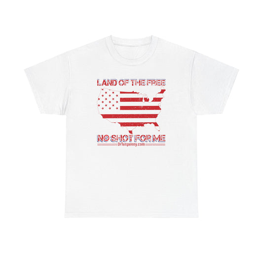 Land of the Free- Men's Heavy Cotton Tee